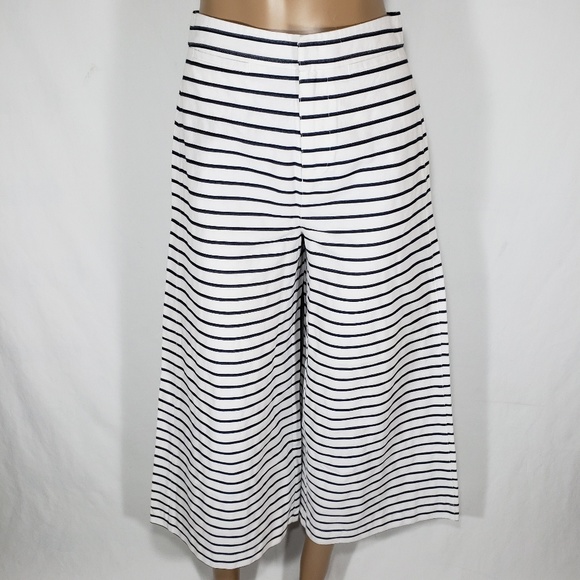 kate spade Pants - Kate Spade Wide Leg Navy Capri Pants NWT (0)
